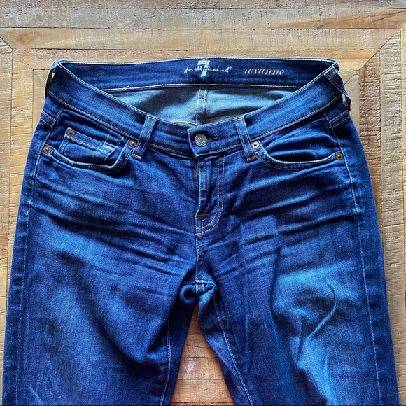 Seven for all mankind skinny Roxanne style jeans - Picture 6 of 10